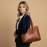 Grand Sac Tote en Cuir pour Femmes