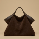 Sac Tote Grand en Cuir Suédé