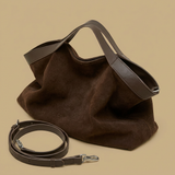 Sac Tote Grand en Cuir Suédé