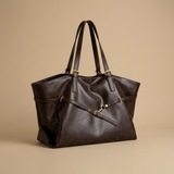Sac fourre-tout femme en cuir large pour le travail
